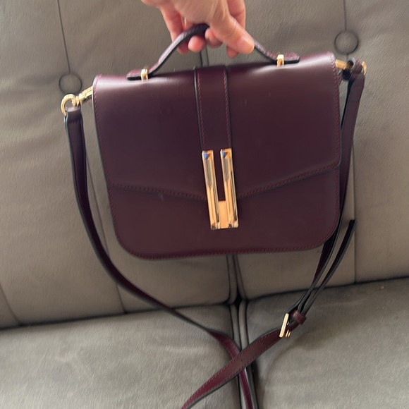 BCBGMaxAzria Burgundy Bag - Picture 6 of 10